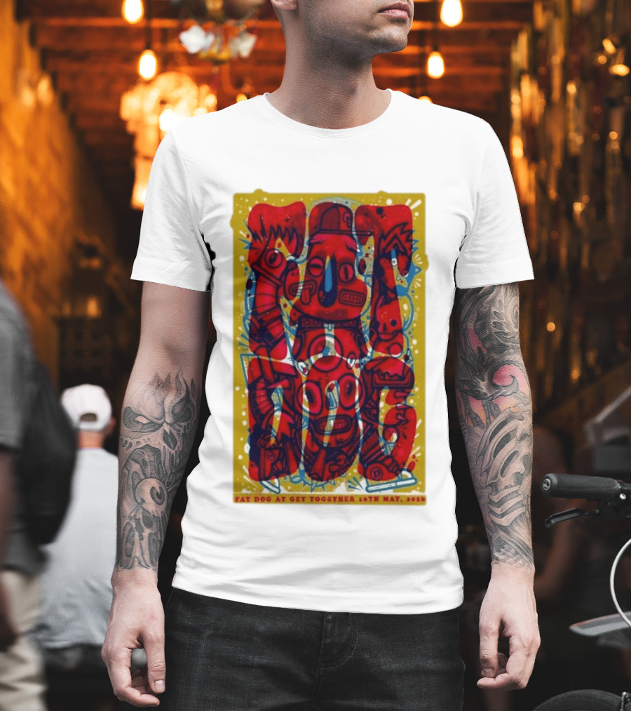 Fat Dog At Get Together 16th May 2026 T-Shirt