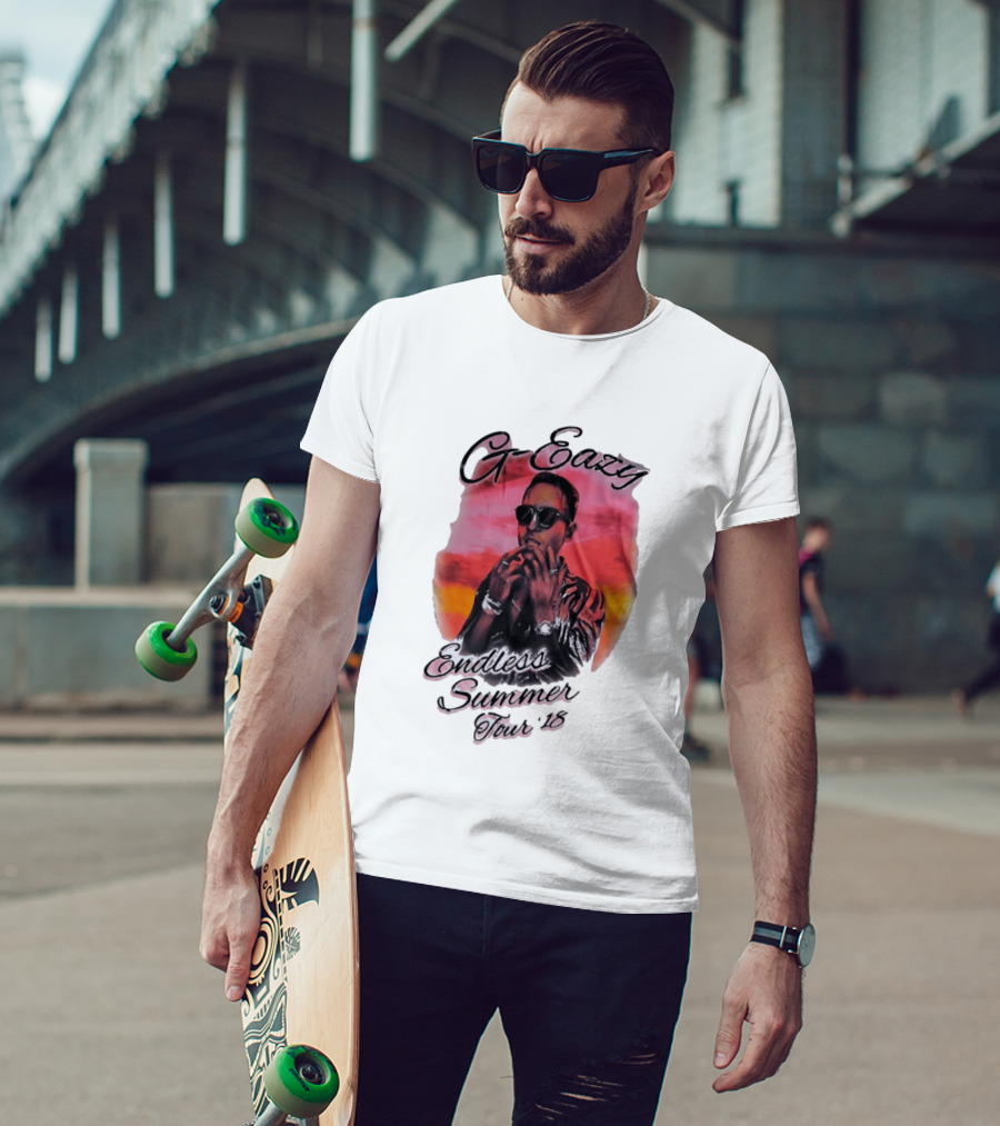 G Eazy Endless Summer Tour 2018 Retro Sunset T-Shirt