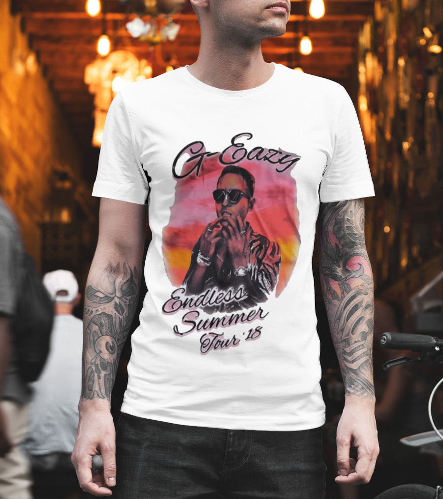 G Eazy Endless Summer Tour 2018 Retro Sunset T-Shirt