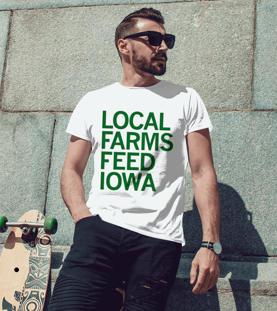 Iowa Valley RC&D Local Farms Feed Iowa T-Shirt