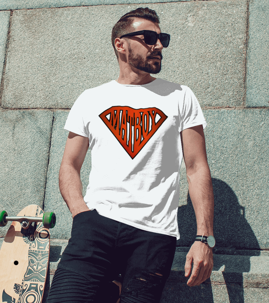 Matboy Oklahoma Wrestling Superhero T-Shirt