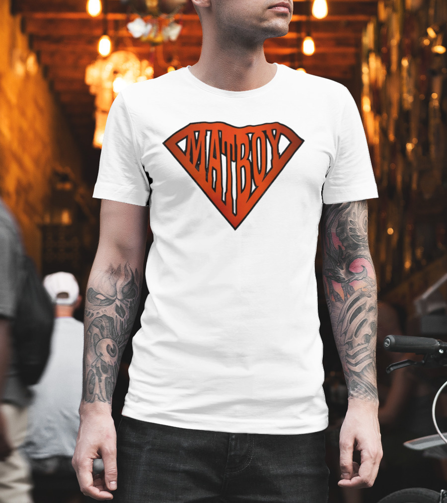 Matboy Oklahoma Wrestling Superhero T-Shirt