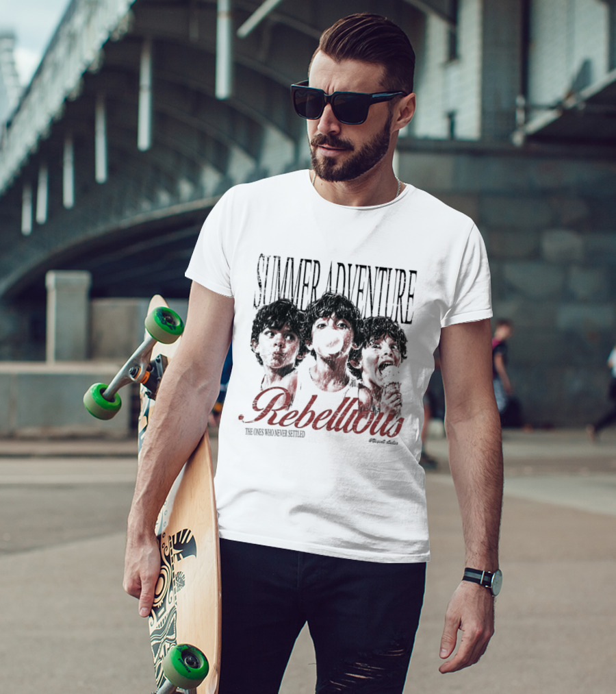 Summer Adventure Rebellious The Ones Who Never Settled Allgants Studios T-Shirt