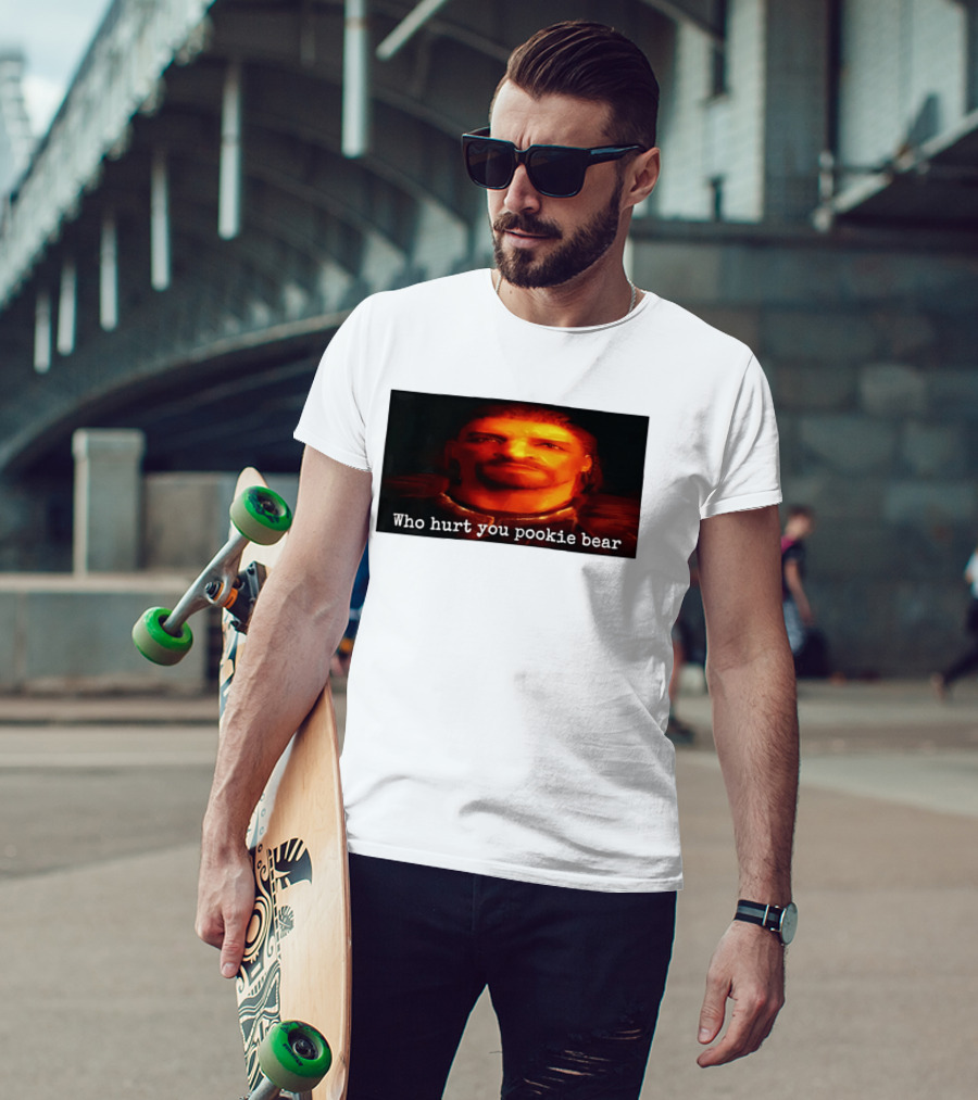 Who Hurt You Pookie Bear Video Game T-Shirt