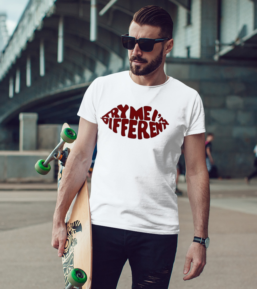 Try Me I'm Different Bold Red Lips T-Shirt