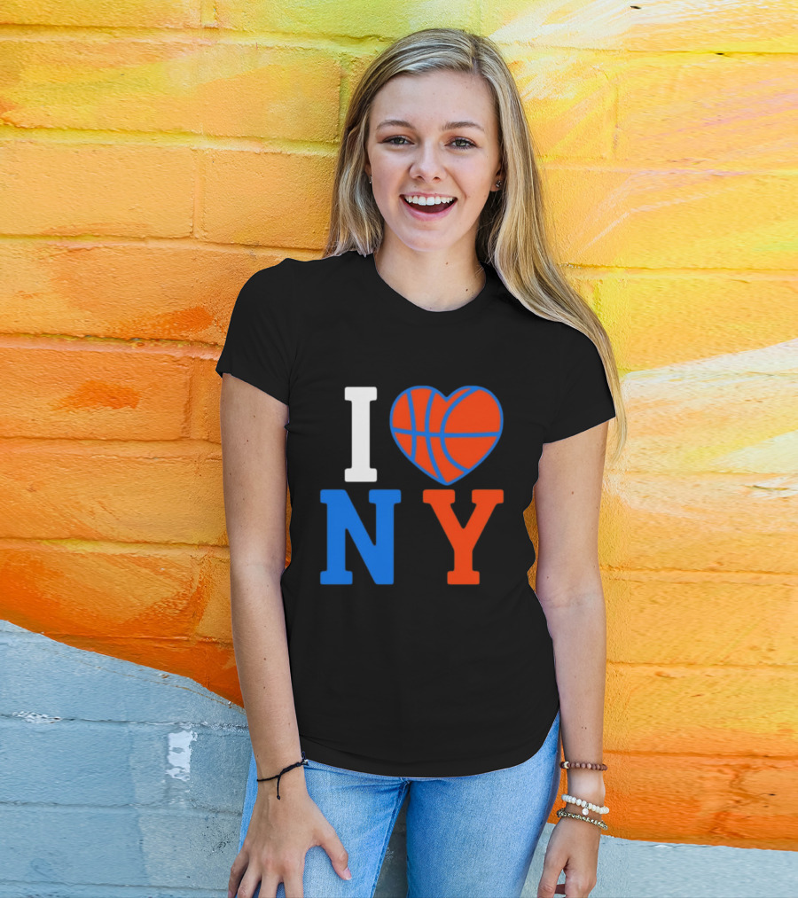 New York Knicks I Heart NY Basketball T-Shirt