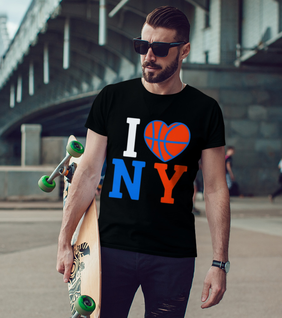 New York Knicks I Heart NY Basketball T-Shirt