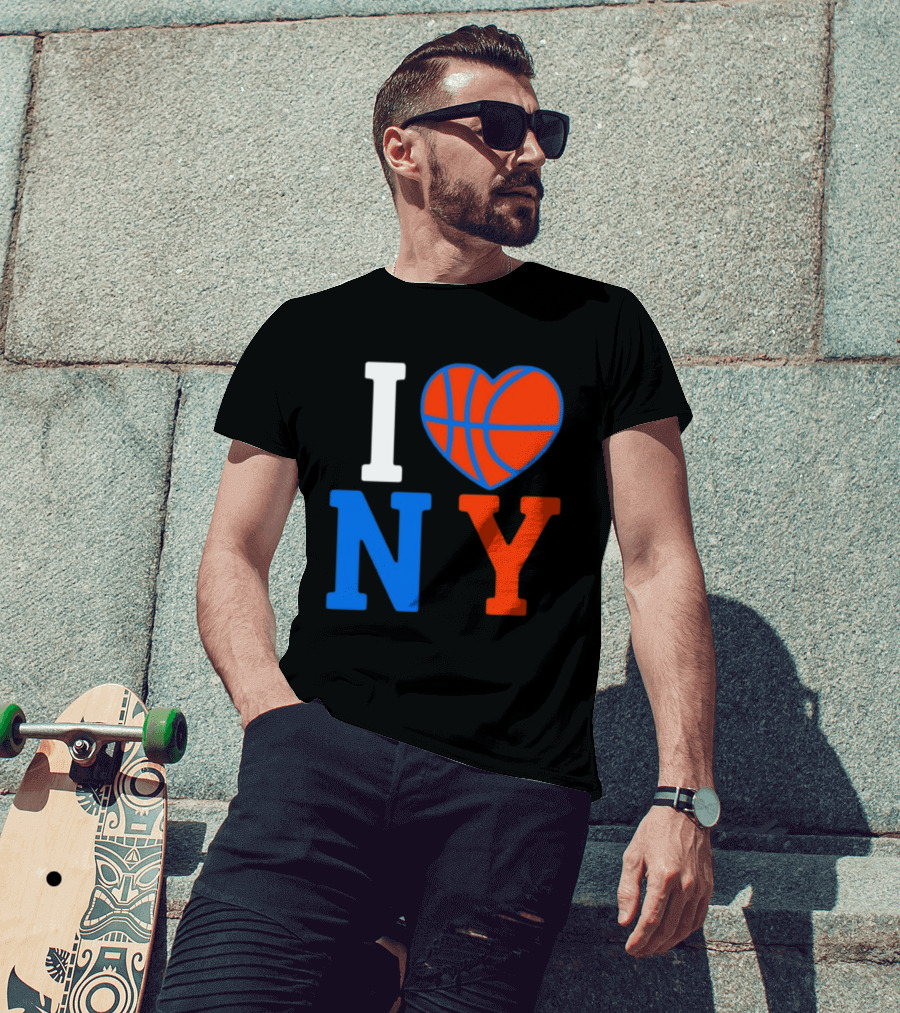 New York Knicks I Heart NY Basketball T-Shirt