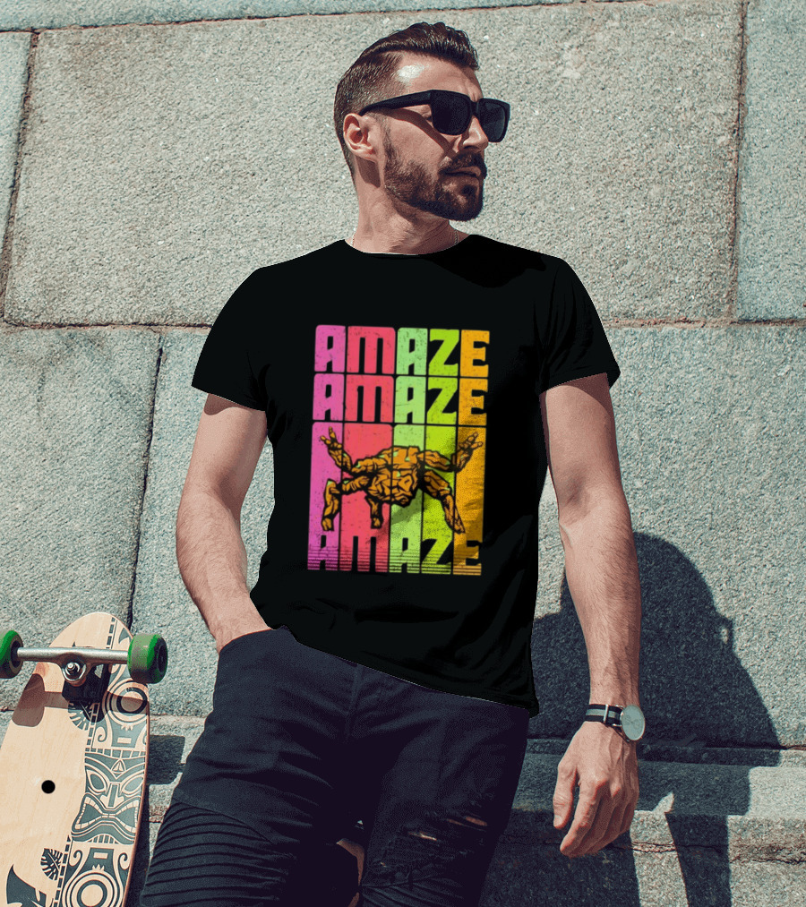 Rocky Project Hail Mary Amaze Amaze Amaze Colorful Alien T-Shirt