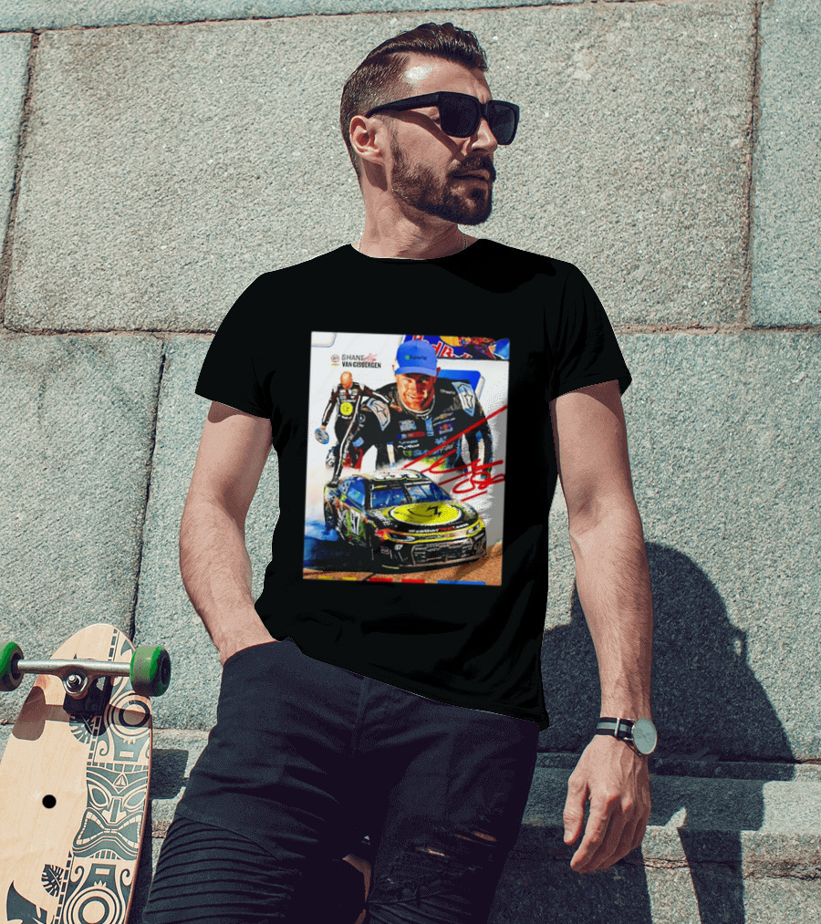 Shane Van Gisbergen NASCAR Red Bull New Zealander Racing Driver #97 T-Shirt