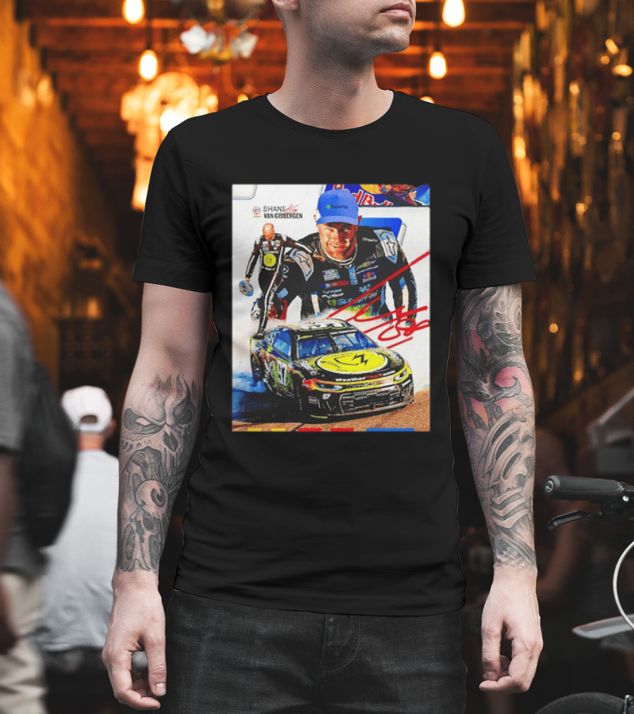 Shane Van Gisbergen NASCAR Red Bull New Zealander Racing Driver #97 T-Shirt