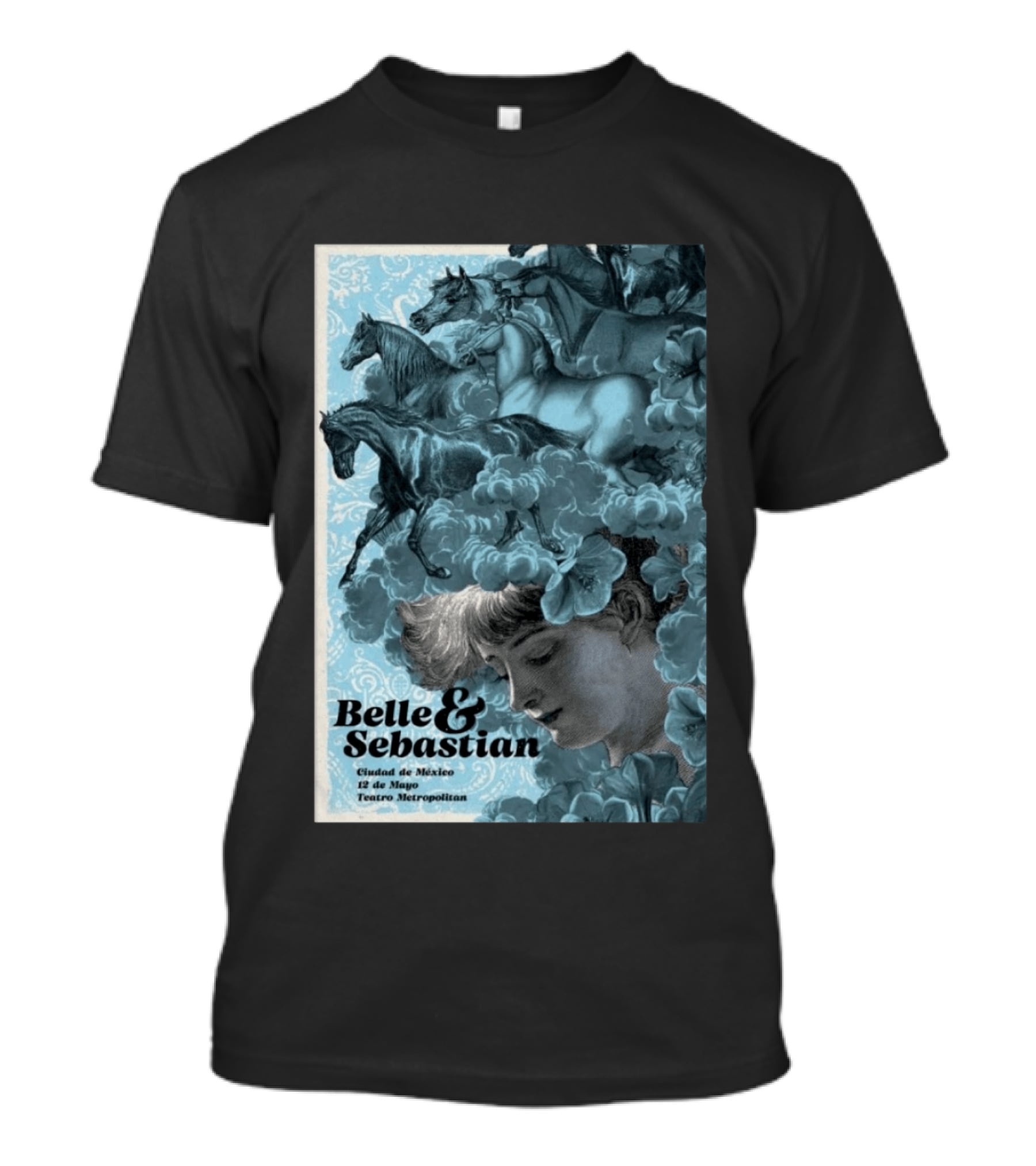 Belle And Sebastian Ciudad De México 12 De Mayo Teatro Metropolitan T-Shirt