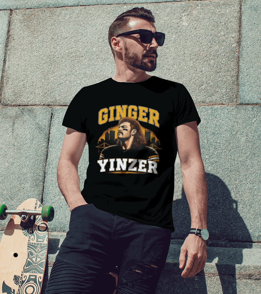 Ginger Yinzer Gennings Dunker Pittsburgh Steelers Football 2026 T-Shirt