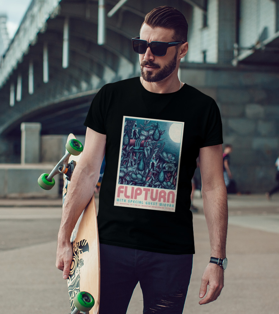 FLIPTURN With Special Guest Winyah St. Augustine Ampitheatre 9/25/26 T-Shirt