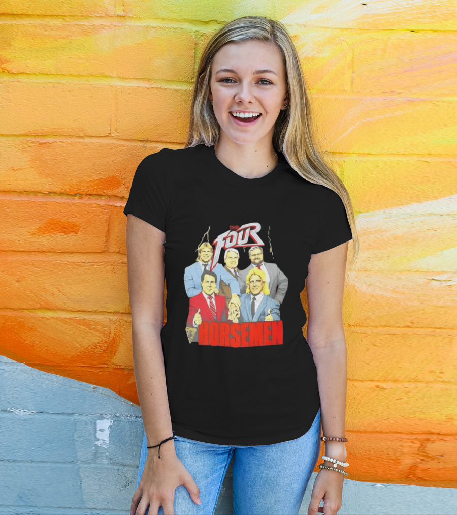 The Four Horsemen Jim Crockett Promotions Stylin Collection T-Shirt