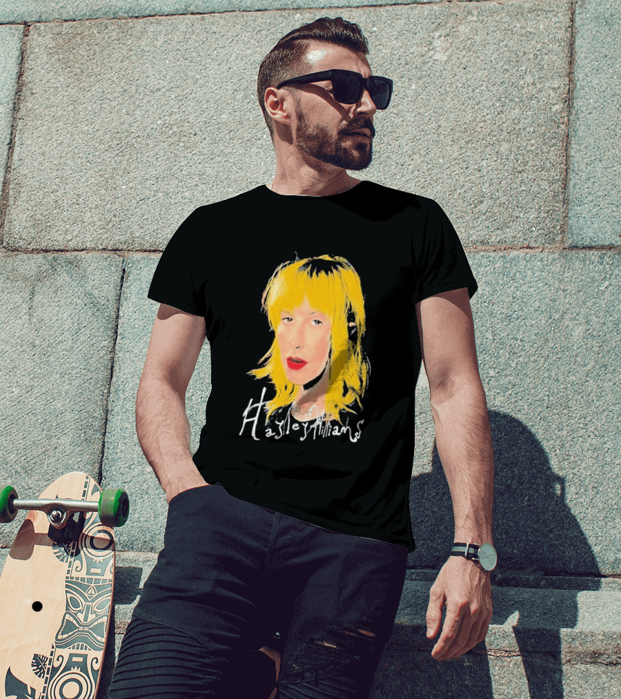 Hayley Williams 2026 Blonde Hair Red Lips T-Shirt