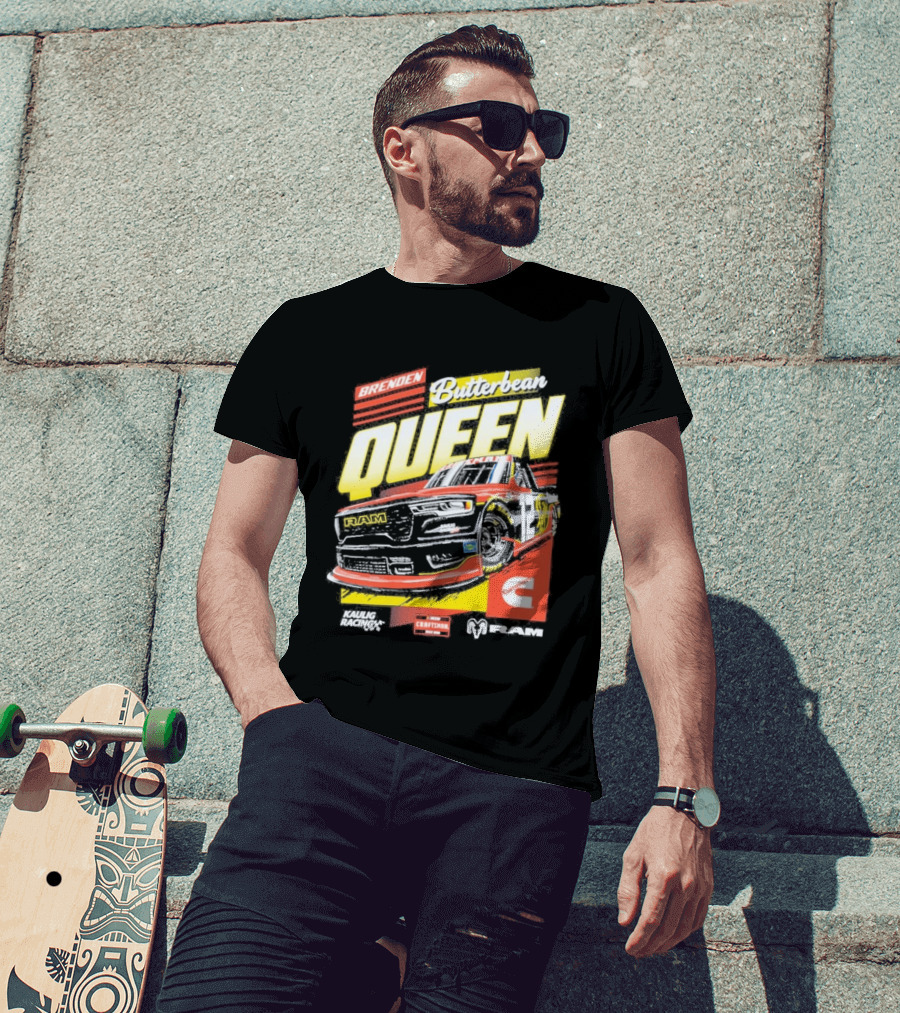 Brenden Butterbean Queen Kaulig Racing Cummins Cottonelle NASCAR Car T-Shirt