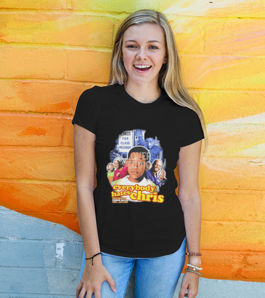Everybody Hates Chris Inspired By Chris Rock Chris For Class President T-Shirt