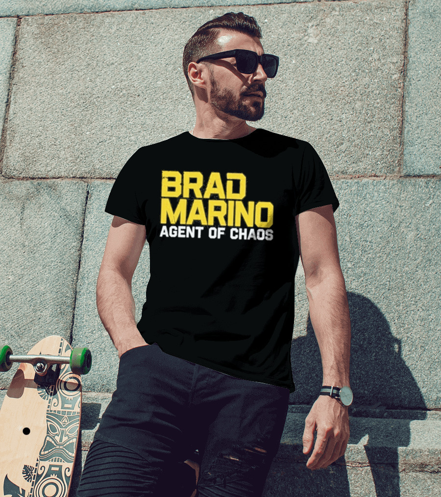 Brad Marino Agent Of Chaos Yellow T-Shirt