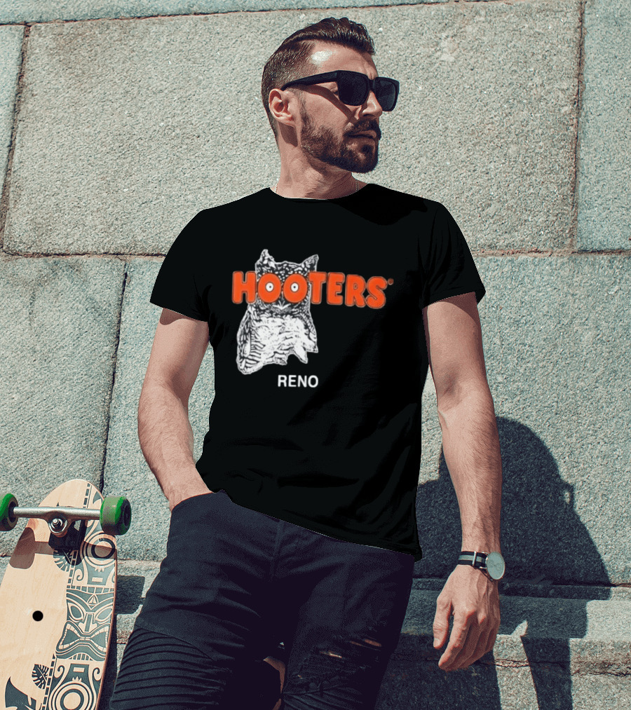 Naz Reid Hooters Reno Owl T-Shirt
