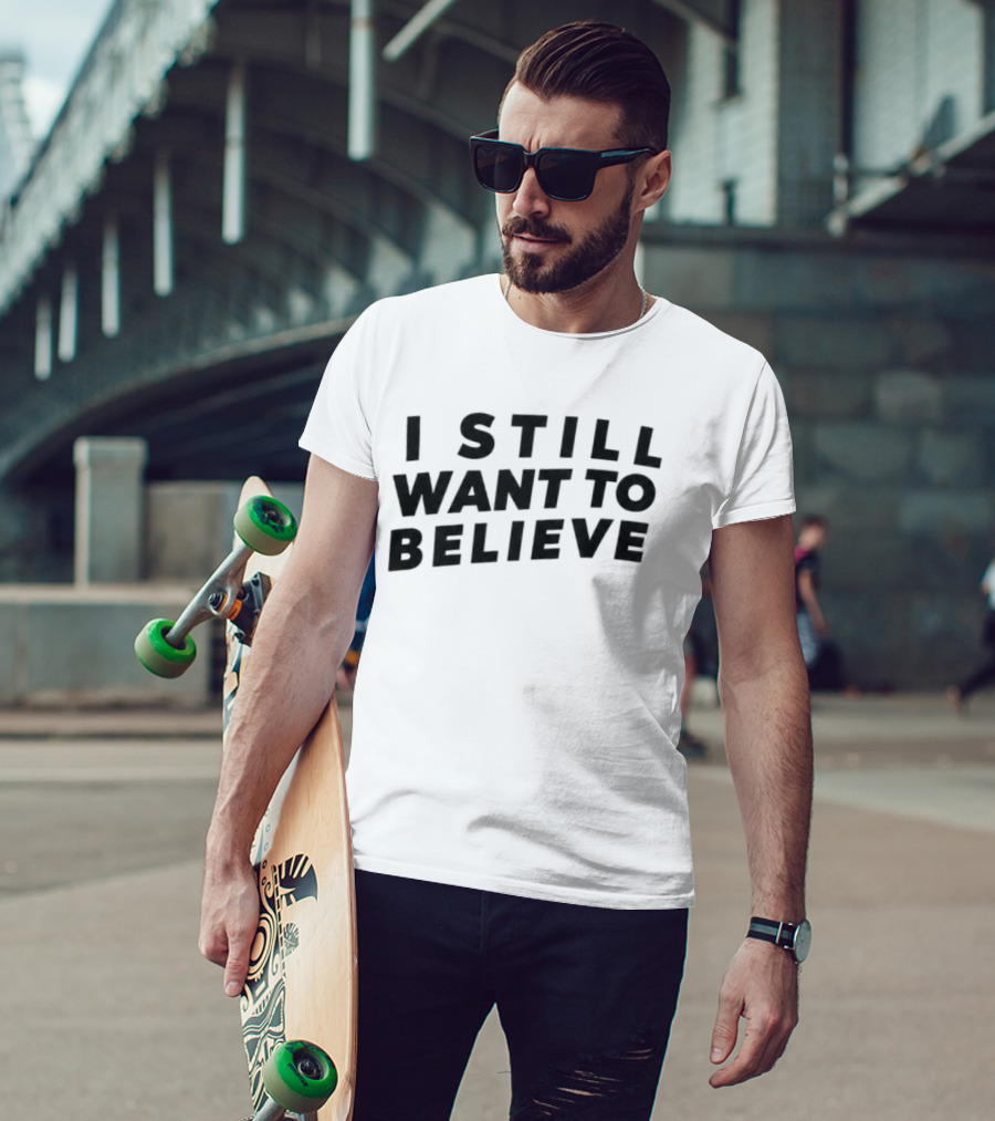 I Still Want To Believe UFO Mystery T-Shirt