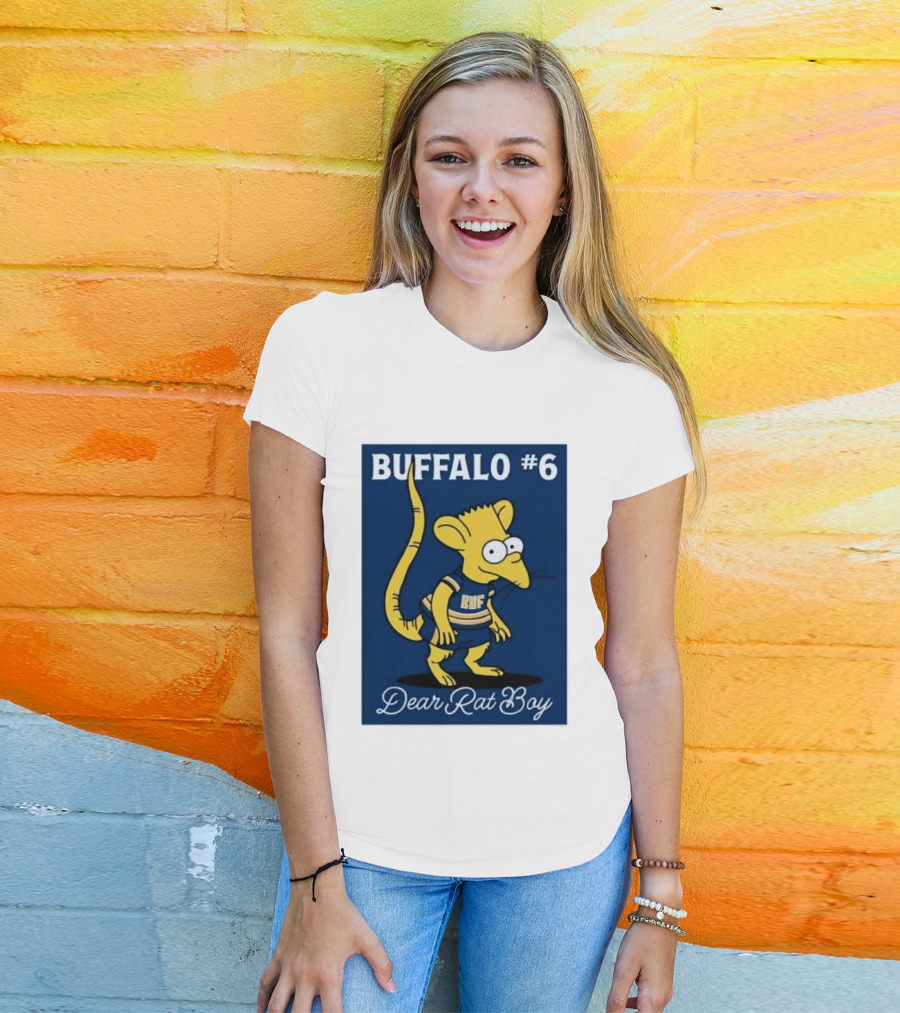 Buffalo #6 Dear Rat Boy BUF Jersey T-Shirt