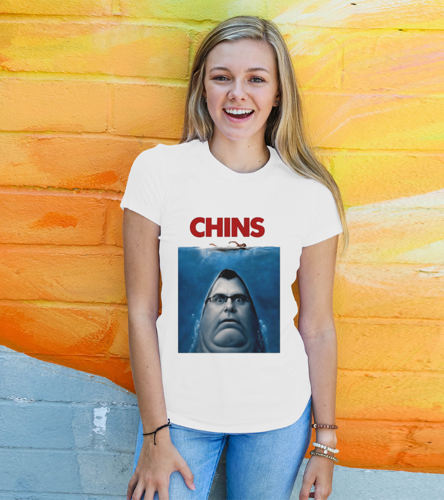Chins X Jaws Movie T-Shirt