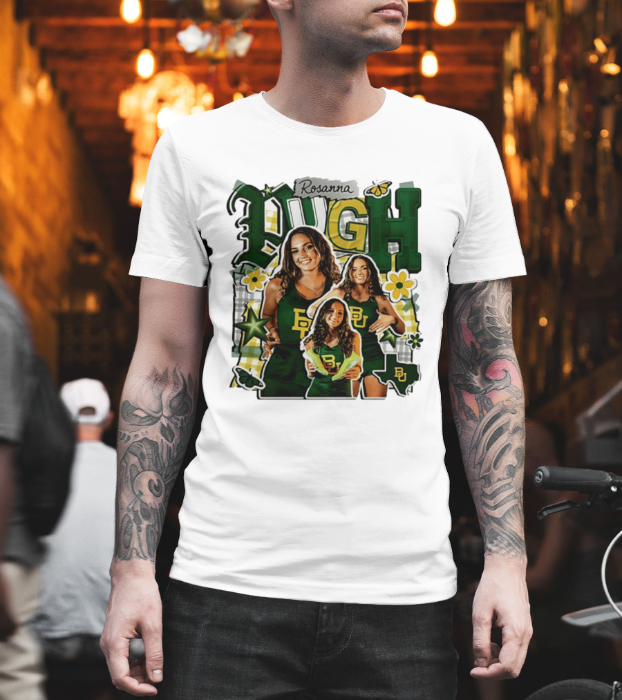 Rosanna Pugh Baylor Track And Field Team Collage T-Shirt