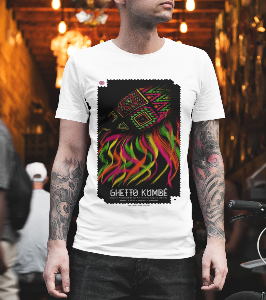 Ghetto Kumbé Centro Nacional De Las Artes Delia Zapata Olivella Bogotá Colombia Mayo 15 2026 T-Shirt