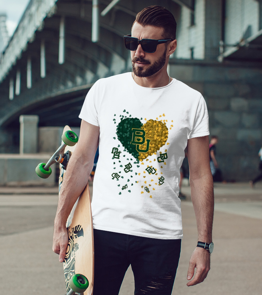 Heart Of Baylor Bears BU Football 2026 T-Shirt