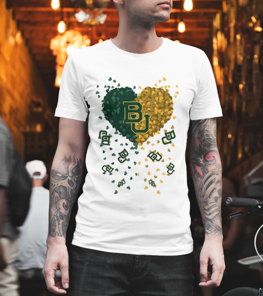 Heart Of Baylor Bears BU Football 2026 T-Shirt