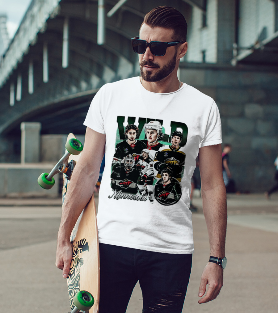 Minnesota Wild Hockey Team Players T-Shirt