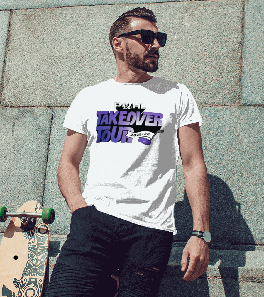 PWHL Takeover Tour 2025 26 Hockey Sideline Royalty T-Shirt