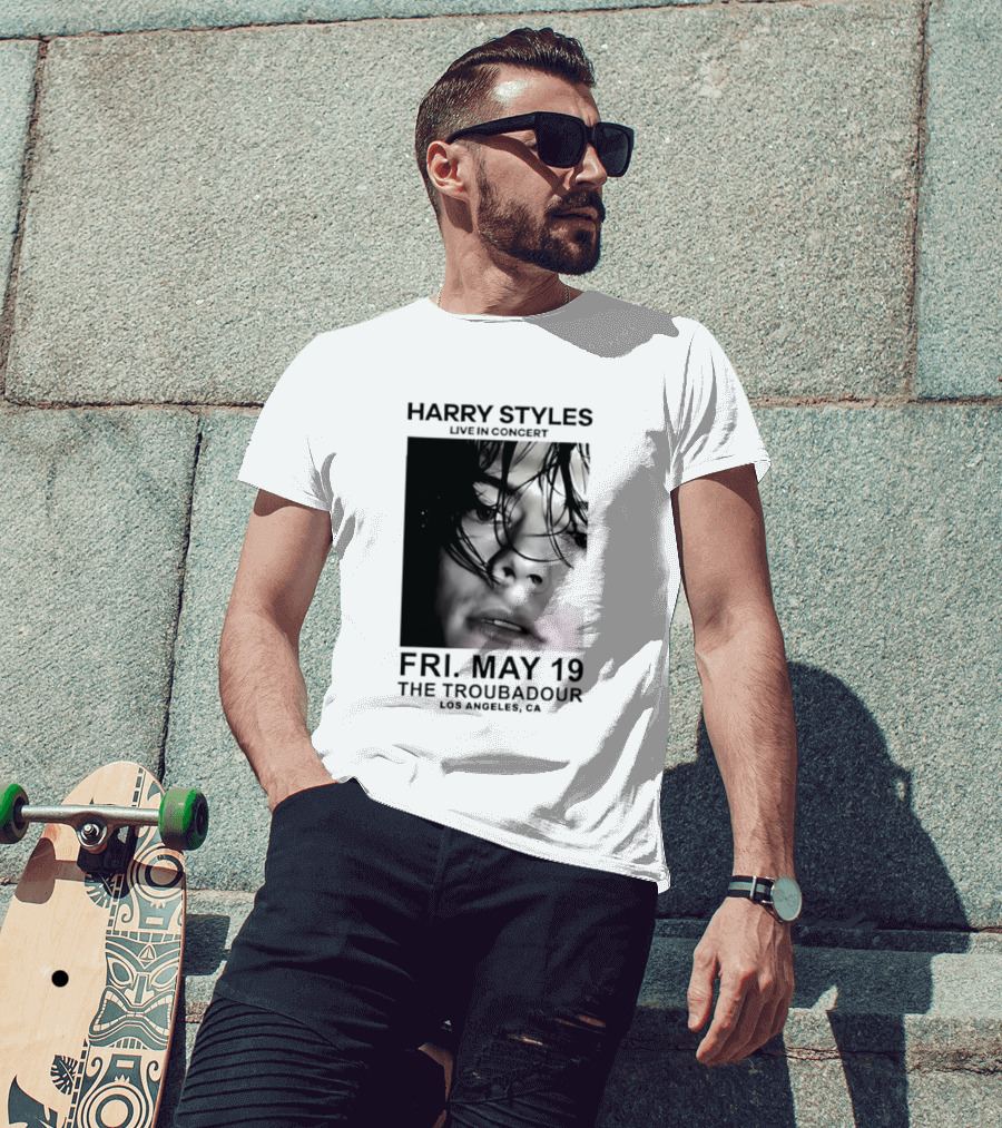 Harry Styles Live In Concert Fri May 19 The Troubadour Los Angeles 2026 T-Shirt