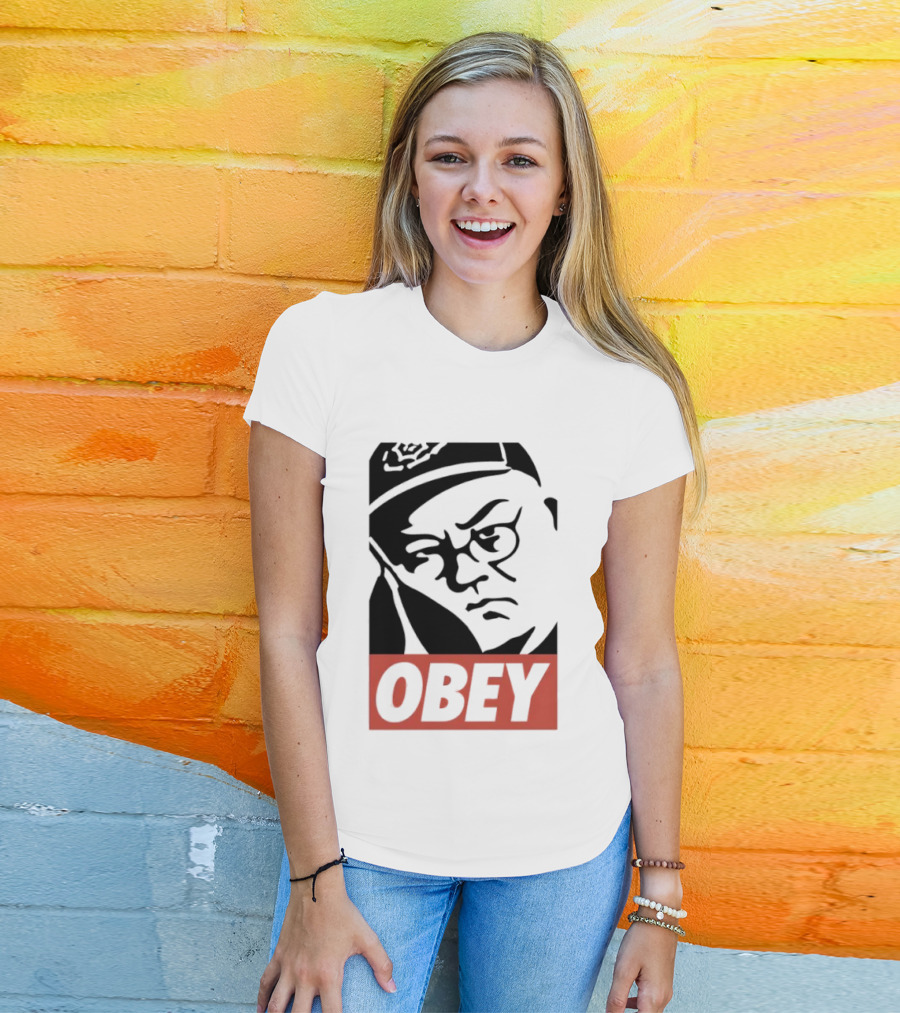 Obey Giant Face Shepard Fairey Street T-Shirt