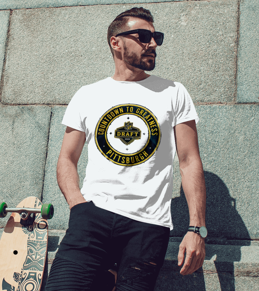 NFL Draft Countdown To Greatness Pittsburgh T-Shirt