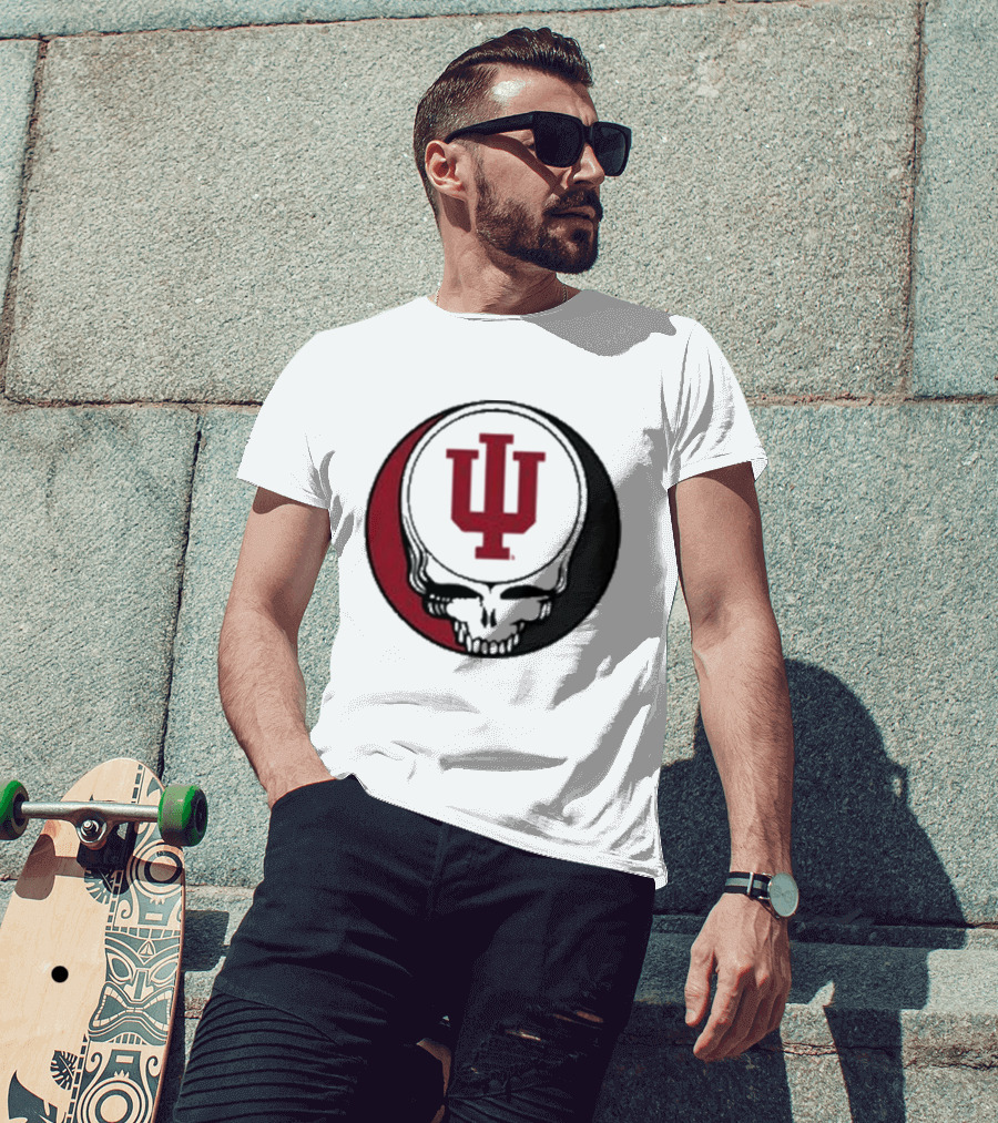 Indiana University Grateful Dead Steal Your Face T-Shirt