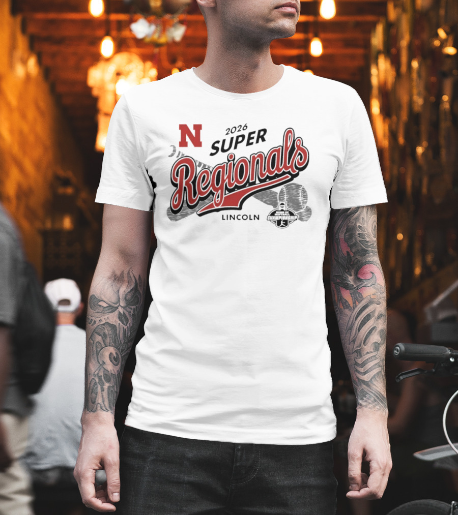 Nebraska Huskers 2026 Super Regionals Lincoln Championship T-Shirt