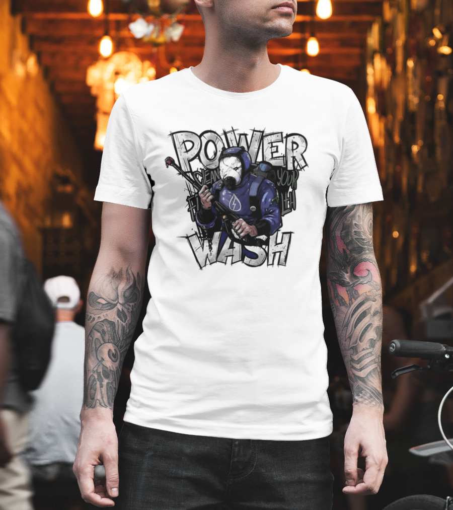 PowerWash Simulator Clean Your Fith T-Shirt