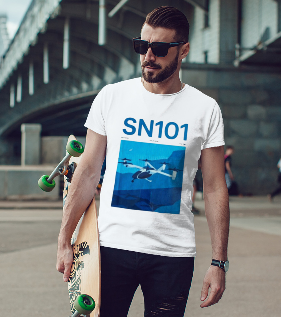 SN101 Joby Aviation First Flight Electric Air Taxi Innovation T-Shirt