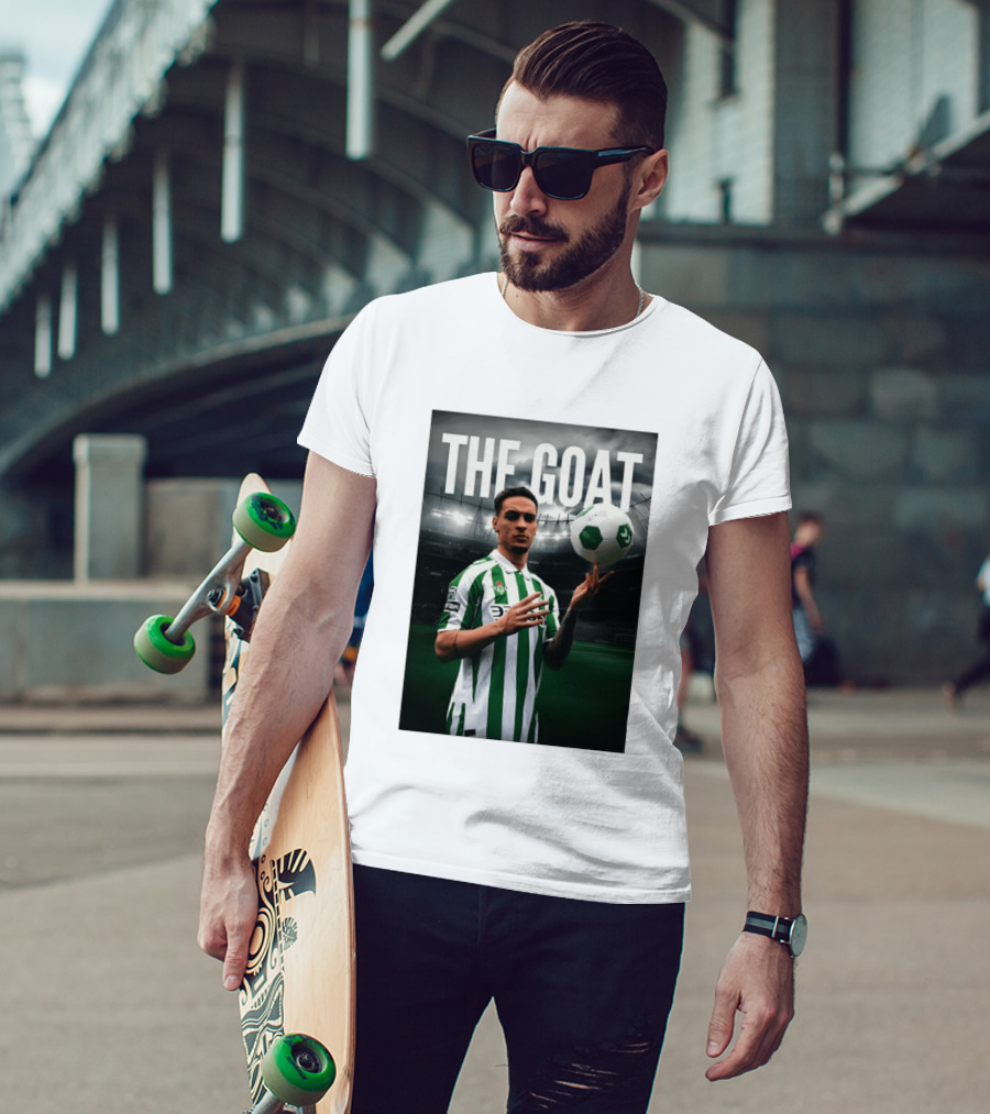 Antony Real Betis FC The Goat Soccer 2026 T-Shirt