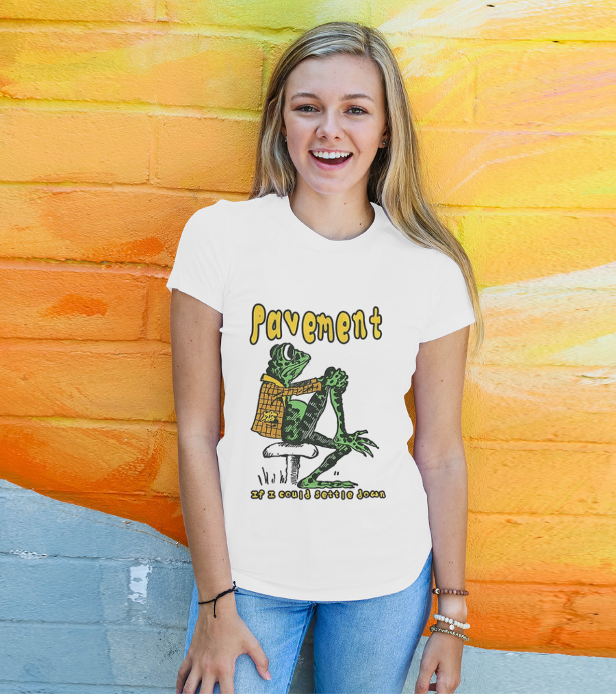 Pavement If I Could Settle Down Frog T-Shirt