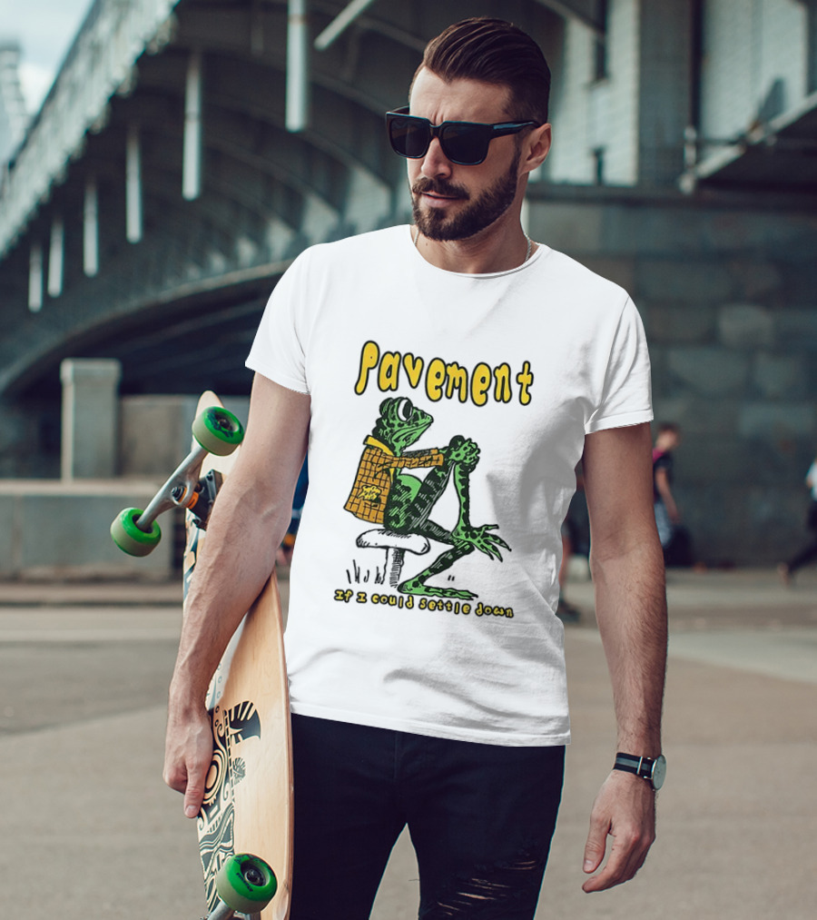 Pavement If I Could Settle Down Frog T-Shirt