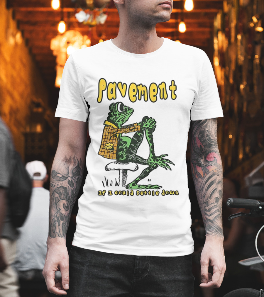 Pavement If I Could Settle Down Frog T-Shirt