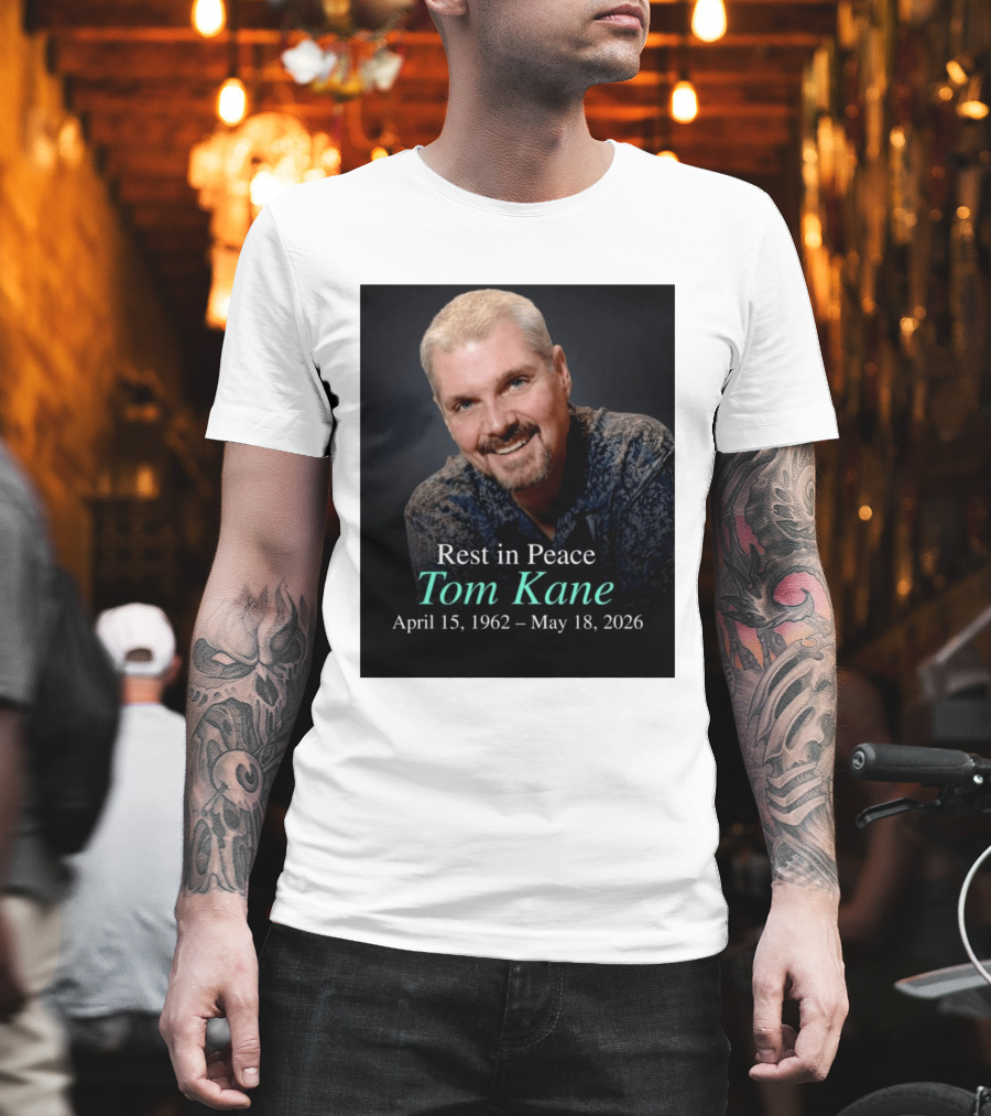 Rest In Peace Tom Kane April 15 1962 May 18 2026 American Voice Actor T-Shirt
