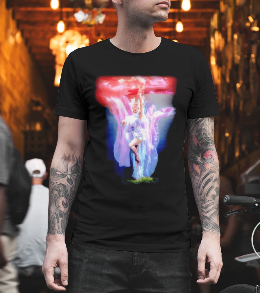 Diwata Ng Karagatan Let Them Eat Cape Enchanted Ocean Goddess Floating Fantasy T-Shirt