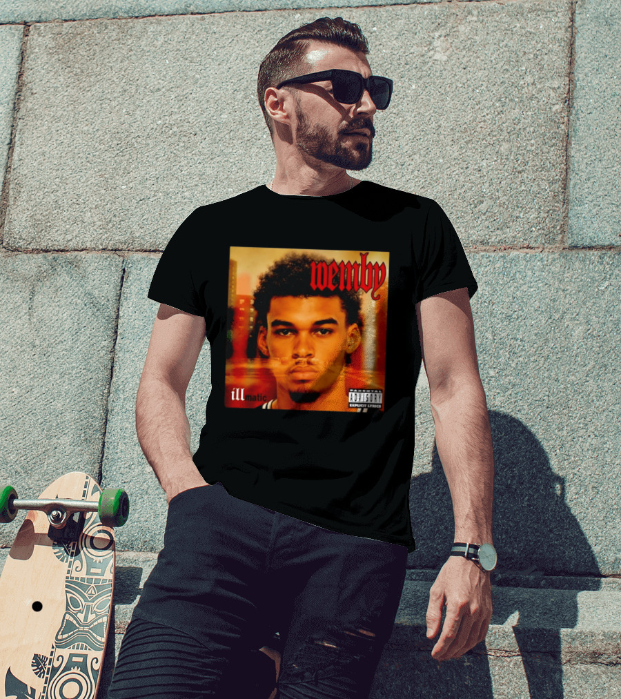 Wemby Illmatic San Antonio Spurs 2026 Explicit Lyrics Parental Advisory T-Shirt
