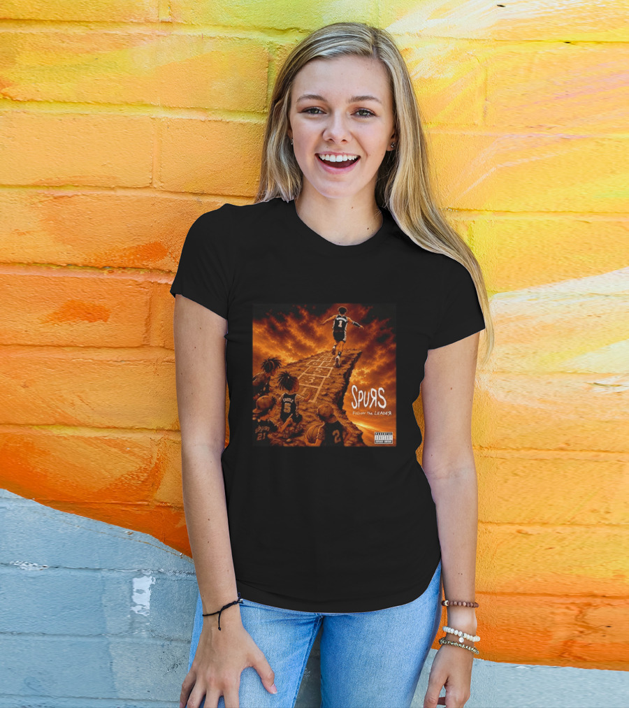 Victor Wembanyama Spurs Follow The Leader San Antonio NBA T-Shirt