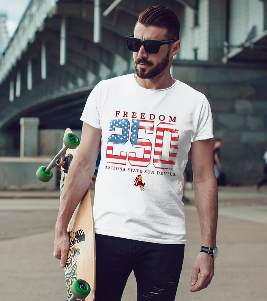 Freedom 250 Arizona State Sun Devils T-Shirt