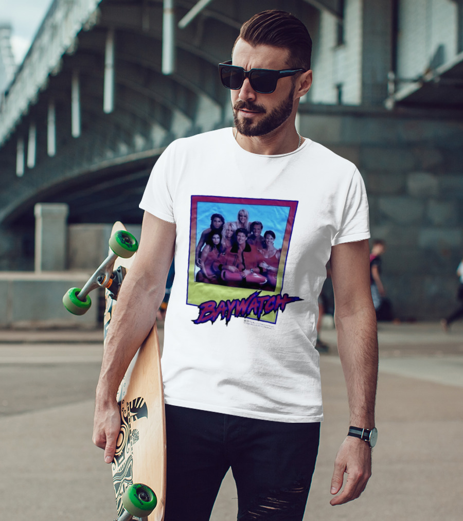 Bay Cast Photo Retro Style Shay Mitchell 1995 T-Shirt